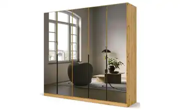 Drehtürenschrank Eiche Artisan (Nachbildung) 226 cm