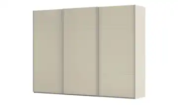 Schwebetürenschrank inklusive Zubehör Regina ohne Spiegel 301 cm Champagner