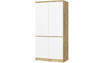 Drehtürenschrank 90 cm breit Valentina