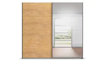 Schwebetürenschrank mit Spiegel Malva Extra Dunkelgrau 226 cm