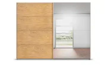 Schwebetürenschrank mit Spiegel Malva Extra Champagner 271 cm