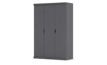 Kleiderschrank Frieda Dunkelgrau 3 Stück