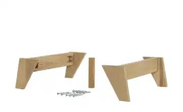 Fußset für Wickelkommode Oslo Wildeiche