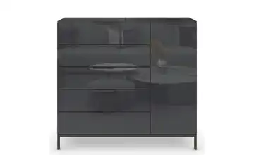 Sideboard Graphit Graphit/Eiche Artisan (Nachbildung)