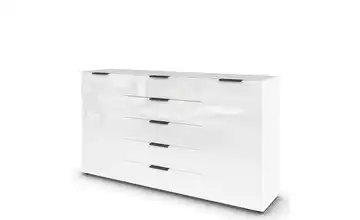 Sideboard Graphit Weiß 180 cm