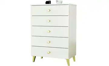 Kommode mit 5 Schubladen Lara