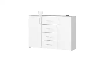 Sideboard 110 cm breit Kiara Weiß