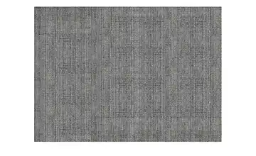 handgewebter Teppich Mysen Anthrazit, Cremeweiß 90x160 cm