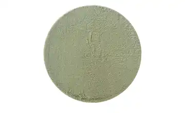 como Hochflorteppich Bunny Ø 160 cm Salbeigrün