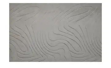 Webteppich Wave 160x230 cm Beige