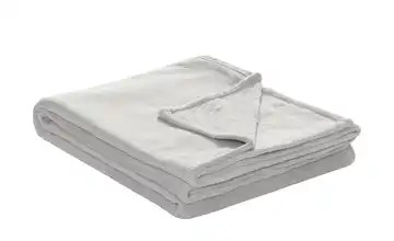 S.Oliver Kuscheldecke Kuschelsoft Hellgrau 150x200 cm