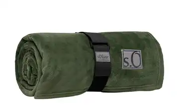 Kuscheldecke Kuschelsoft Dunkelgrün 150x200 cm