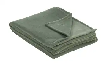 como Coralfleecedecke Emely 130 cm Salbeigrün