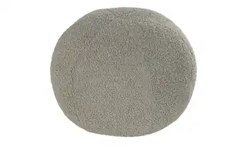 Kissen Teddyball Grau