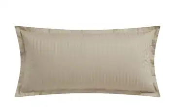 como superior Damast Kissenhülle Taupe