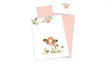 Herding Bettwäsche-Set Süßes Kälbchen