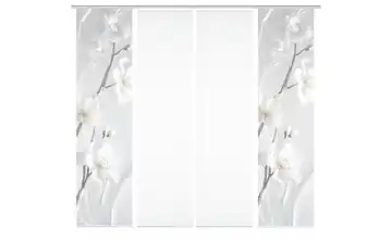 HOME in green Schiebevorhang  