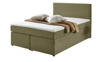 Boxspringbett Ashbourne 120 cm Grün