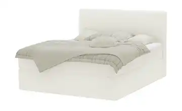 Boxi Boxspringbett Boxi Classic Creme 180 cm Cordstoff H4 & H5 Kaltschaumkern