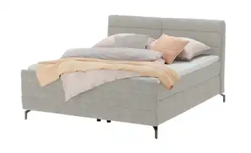 pop Boxspringbett Maranello Basic 140 cm H2 Grau
