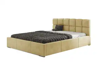Polsterbett mit Stauraum Paignton 160x200 cm Beige