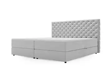 Boxbett mit Stauraum Belford Grau 160 cm
