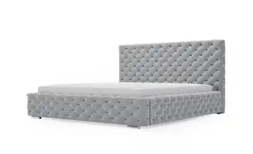 Polsterbett mit Stauraum Ashton Grau 140 cm