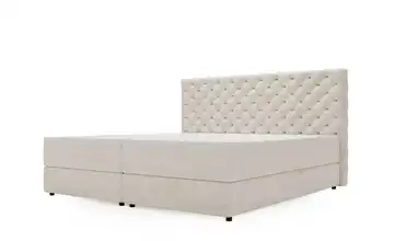 Boxbett mit Stauraum Belford Beige 200 cm