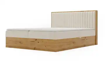 Boxbett mit Stauraum Forres Beige 180 cm