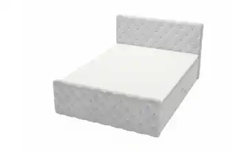 Boxbett mit Stauraum Lund Hellgrau 160 cm