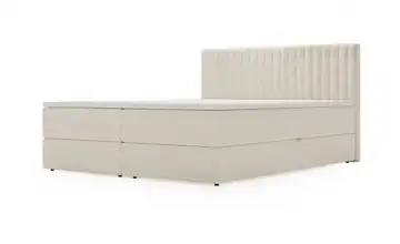 Boxbett mit Stauraum Maine Beige 160 cm
