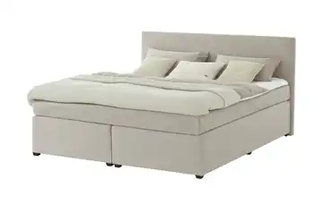 Boxspringbett Carlo Beige 180 cm H3