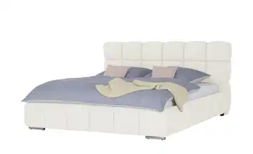 Polsterbett mit Matratze Savio Creme 180 cm H1