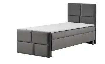 Boxbett mit Bettkasten Adria Mit Fußteil Anthrazit 100 cm