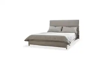 Miuform Polsterbett gemustert Sleepy Luna ohne Bettkasten 180x200 cm Beige