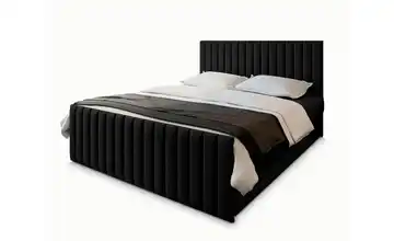 MASSENO Boxbett mit Bettkasten Arion 160x200 cm Schwarz