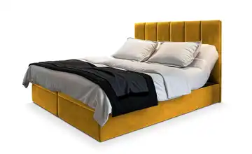 MASSENO Boxbett mit Bettkasten Barino 180x200 cm Gelb