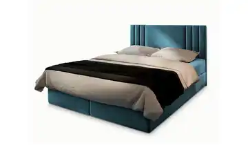 MASSENO Boxbett mit Bettkasten Bres 180x200 cm Blau