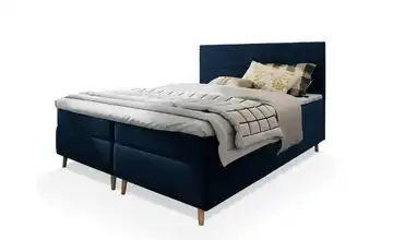 MASSENO Boxbett mit Bettkasten Santa 180x200 cm Blau