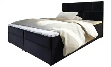 MASSENO Boxbett mit Bettkasten Prata 160x200 cm Schwarz