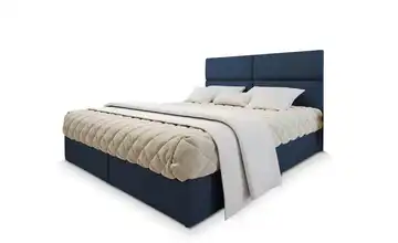 MASSENO Boxbett mit Bettkasten Lonis 180x200 cm Blau