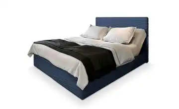 MASSENO Boxbett mit Bettkasten Milara 180x200 cm Blau