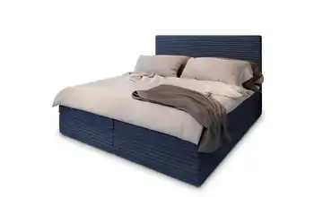 MASSENO Boxbett mit Bettkasten Pisa 160x200 cm Blau