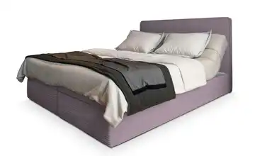 MASSENO Boxbett mit Bettkasten Astor 140x200 cm Rosa