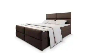 MASSENO Boxbett mit Bettkasten Mulen 160x200 cm Braun