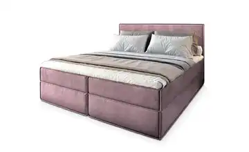 MASSENO Boxbett mit Bettkasten Pellio 140x200 cm Lila/Violett