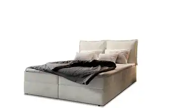 MASSENO Boxbett mit Bettkasten Lente 140x200 cm Beige