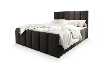 MASSENO Boxbett mit Bettkasten Lago 140x200 cm Grau