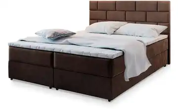 MASSENO Boxbett mit Bettkasten Kerlo 160x200 cm Braun