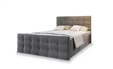 MASSENO Boxbett mit Bettkasten Amon 160x200 cm Grau